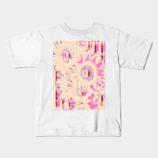 Retro Sunflower Kids T-Shirt